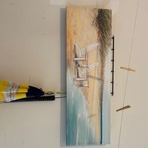Coastal Beach Scene Wall Art